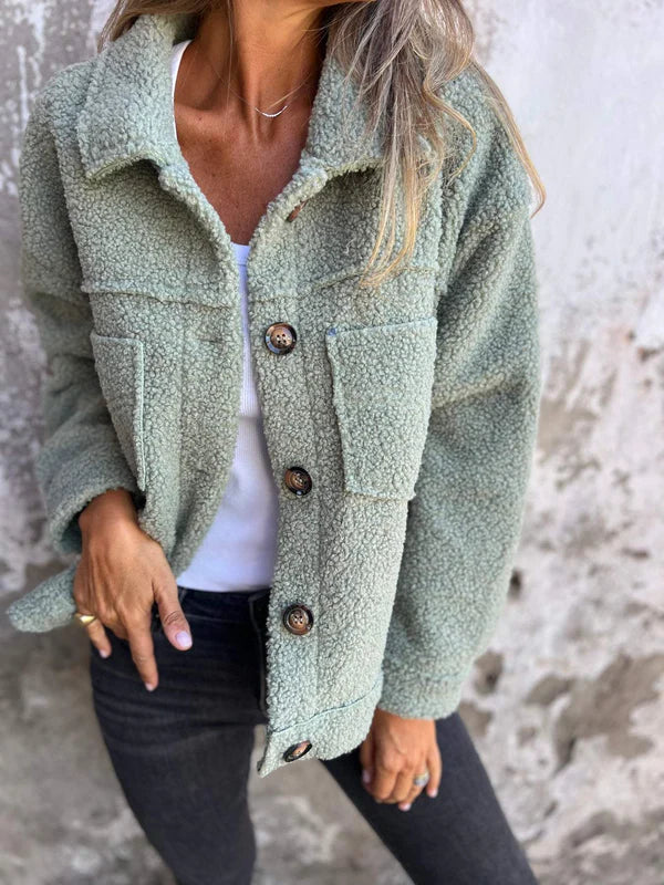 Caoimhe | Short Teddy Jacket