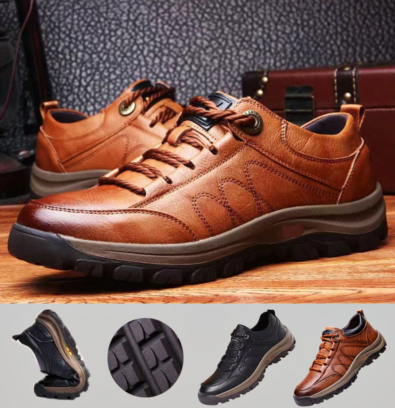 Sean | Hand-Stitched Leather Casual Men's Shoes