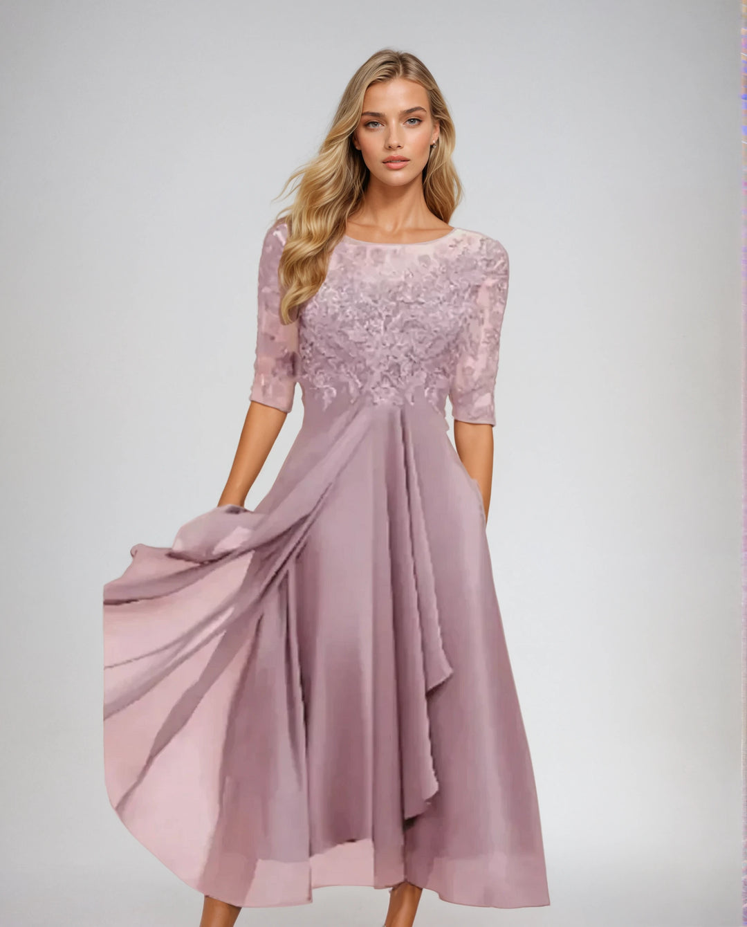 Eilis | Graceful Detailed Dress
