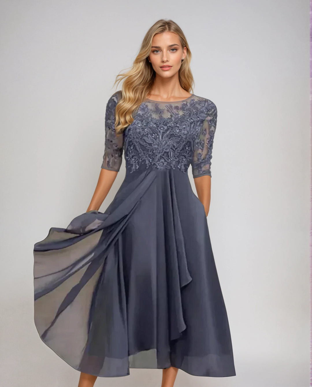 Eilis | Graceful Detailed Dress