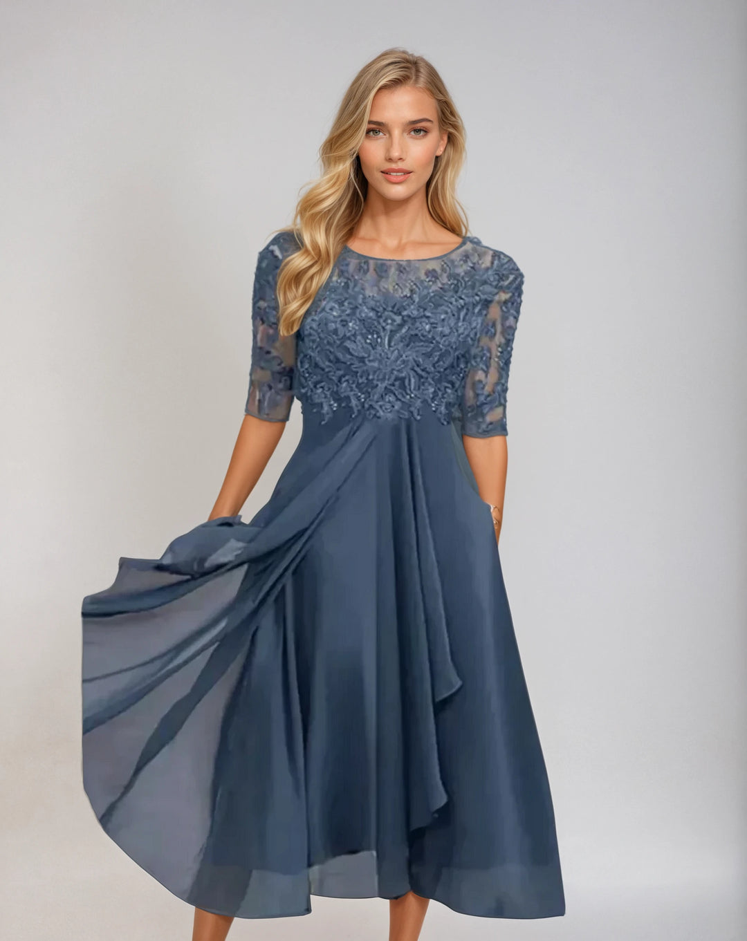 Eilis | Graceful Detailed Dress