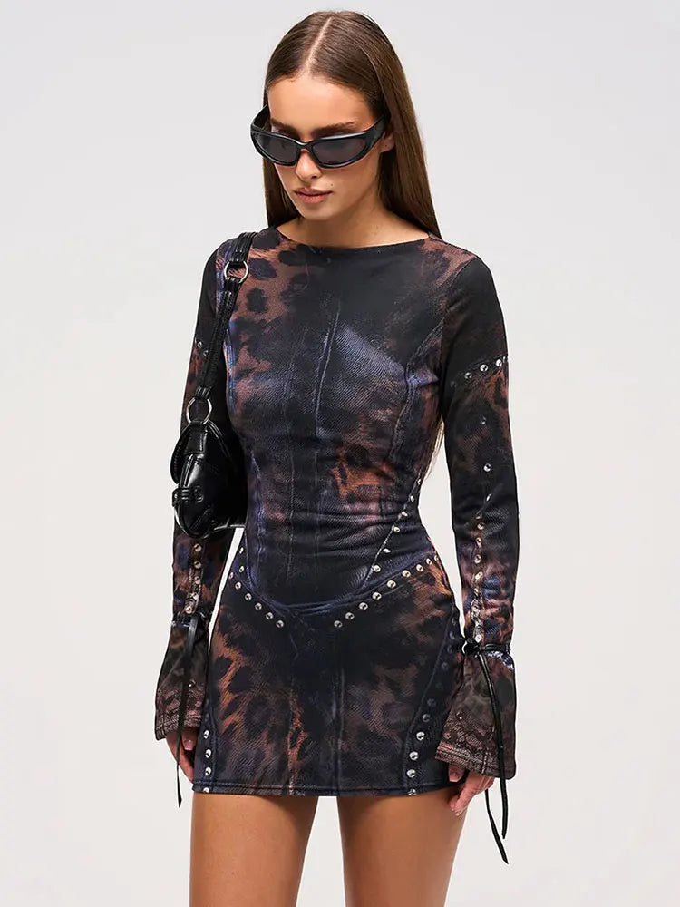 Ravena | Edgy Mini Dress
