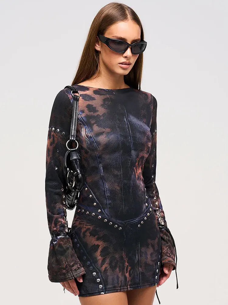 Ravena | Edgy Mini Dress
