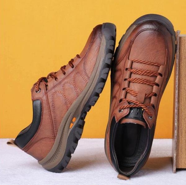 Sean | Hand-Stitched Leather Casual Men's Shoes